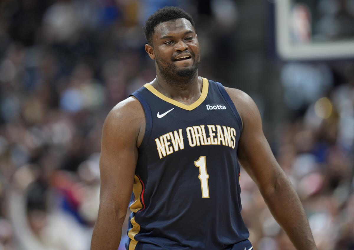 Pelicans' Zion Williamson out versus Minnesota for personal